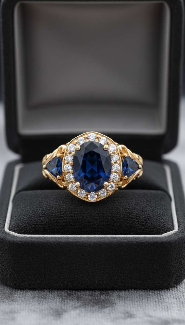 Grand Duke sapphire ring