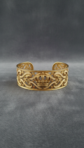 Crown Heritage gold cuff bracelet
